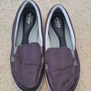 CROCS Women's Charcoal Loafers